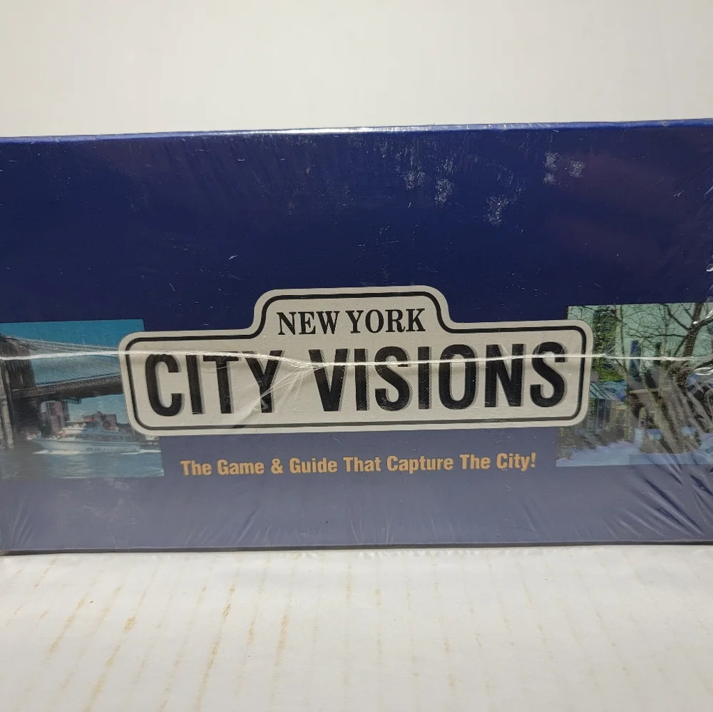 New York City Visions Card Game New Sealed,